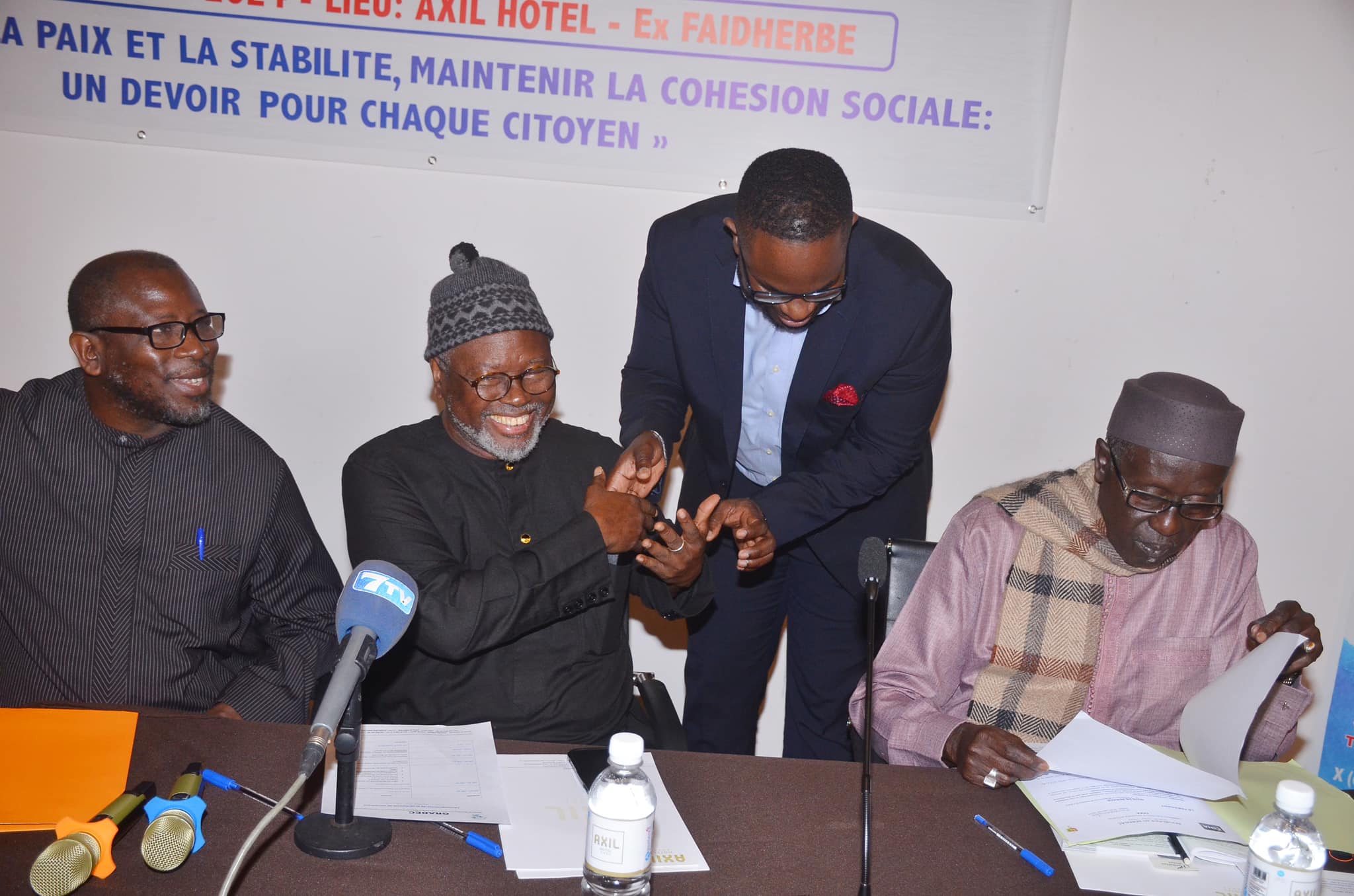 Panel de lancement du projet Wadial